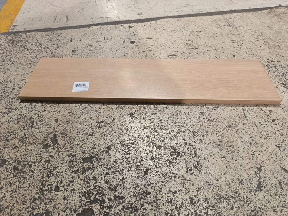 Tablette chêne clair aggloméré - 800 x 200 x 18 mm