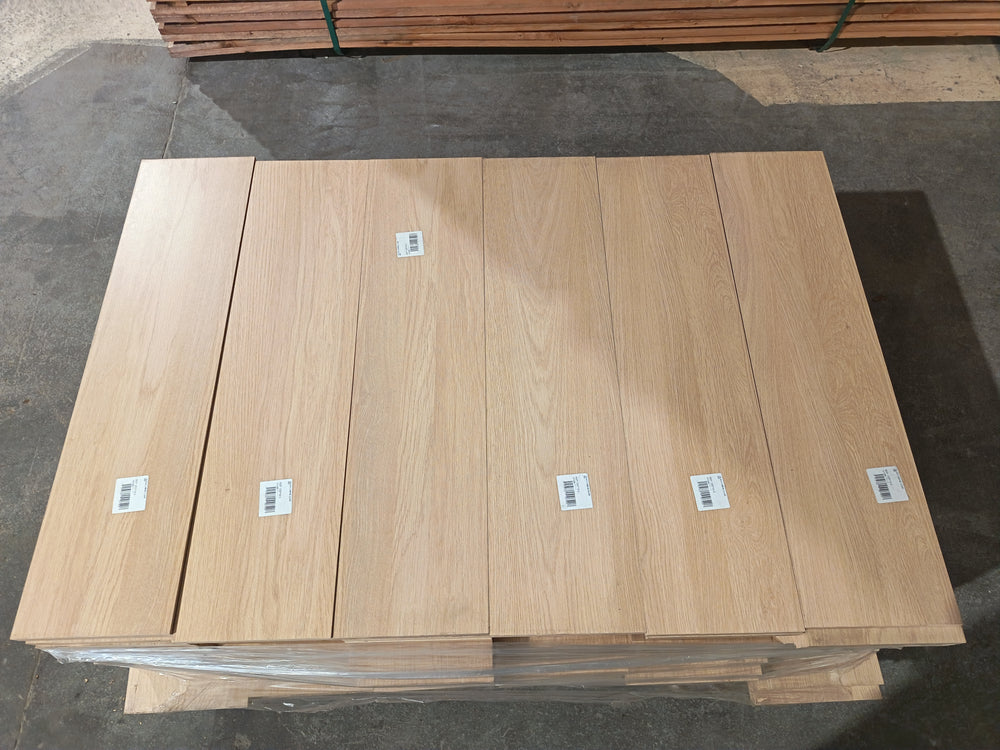 Tablette chêne clair aggloméré - 800 x 200 x 18 mm