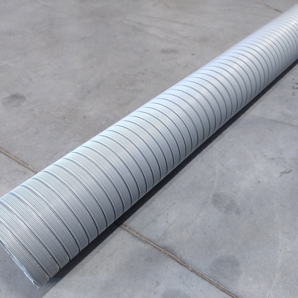 Gaine de ventilation semi-rigide galvanisée - D=125mm - L=3m