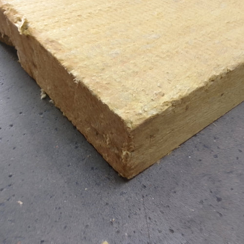 Panneau laine de roche vert - 1200 x 1000 mm - Ep=120mm - ROCKWOOL (Hard Rock 2 NU)