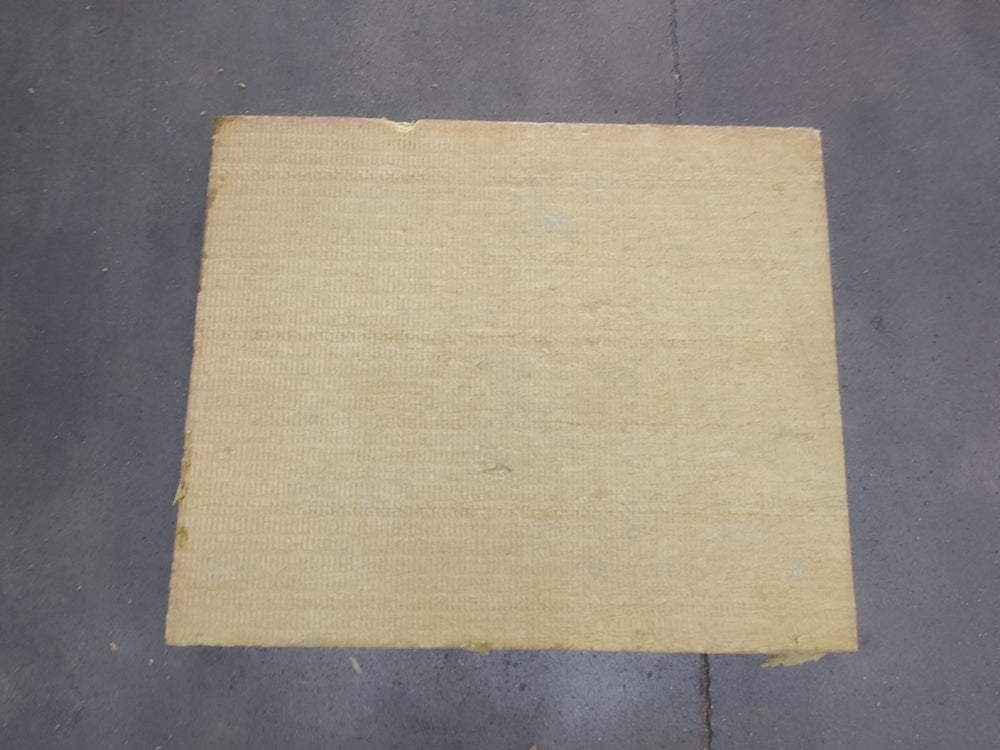 Panneau laine de roche vert - 1200 x 1000 mm - Ep=120mm - ROCKWOOL (Hard Rock 2 NU)