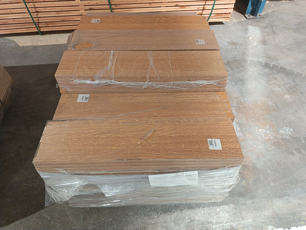 Tablette chêne moyen aggloméré - 800 x 200 x 18 mm