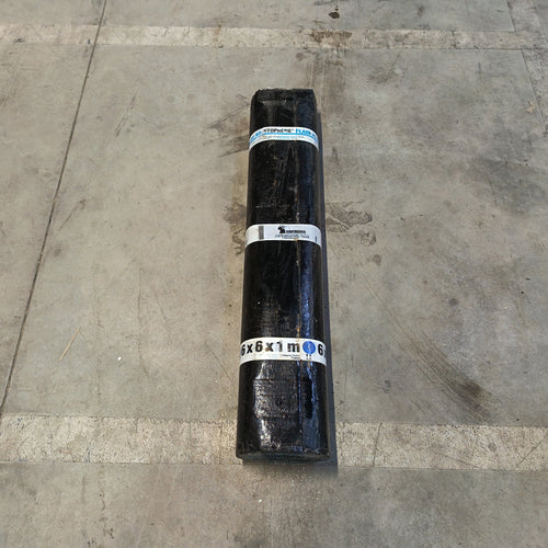 Membrane étanchéité noir - 6000 x 1000 mm - Ep=3mm (Elastophen Flam AR)