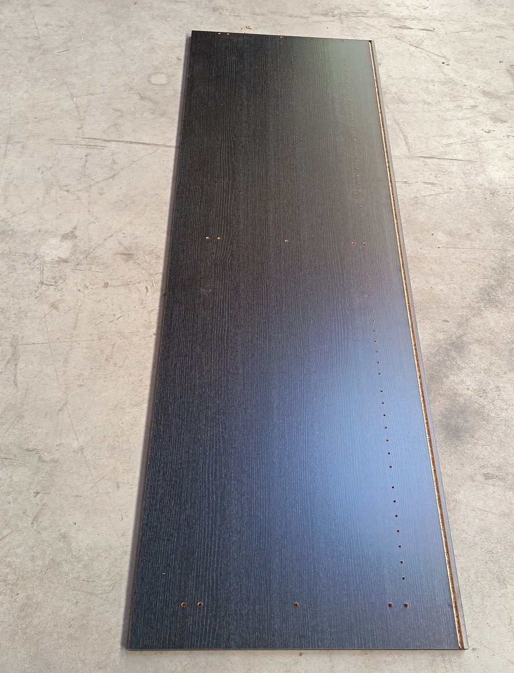 Tablette aggloméré chêne noir - 2050 x 645 x 22 mm