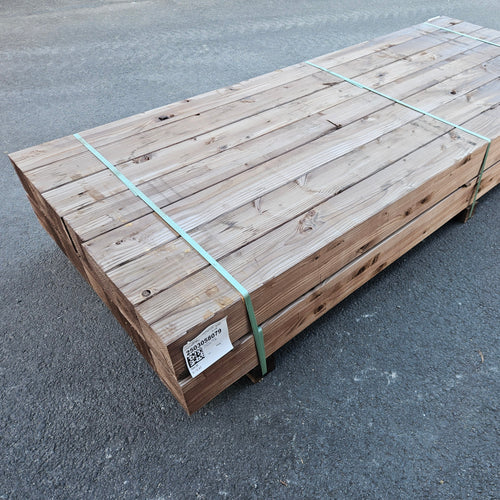 Poteau douglas lamellé collé - 140 x 140 - L=2.4m (raboté 4 faces)