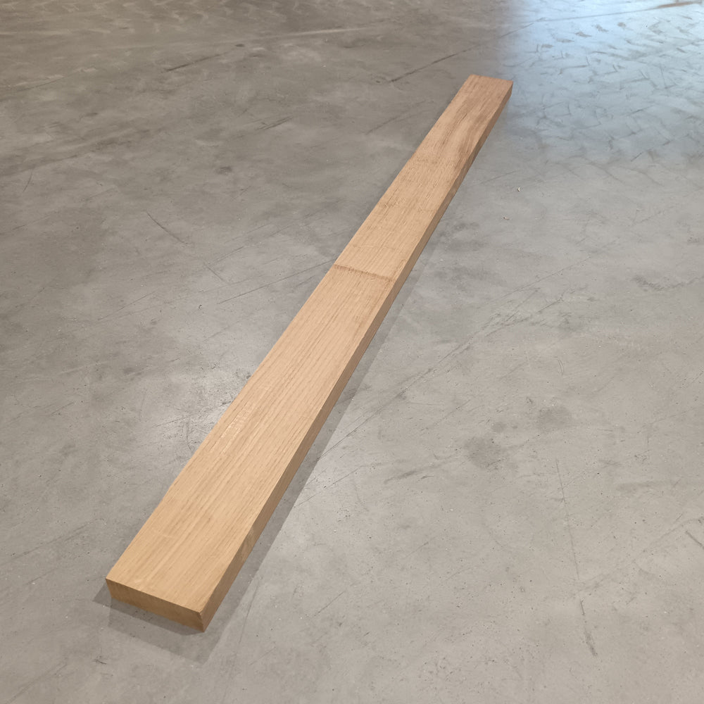 Planche bois massif chêne - 75 x 24 - L=1.1m - Choix A (raboté 4 faces)