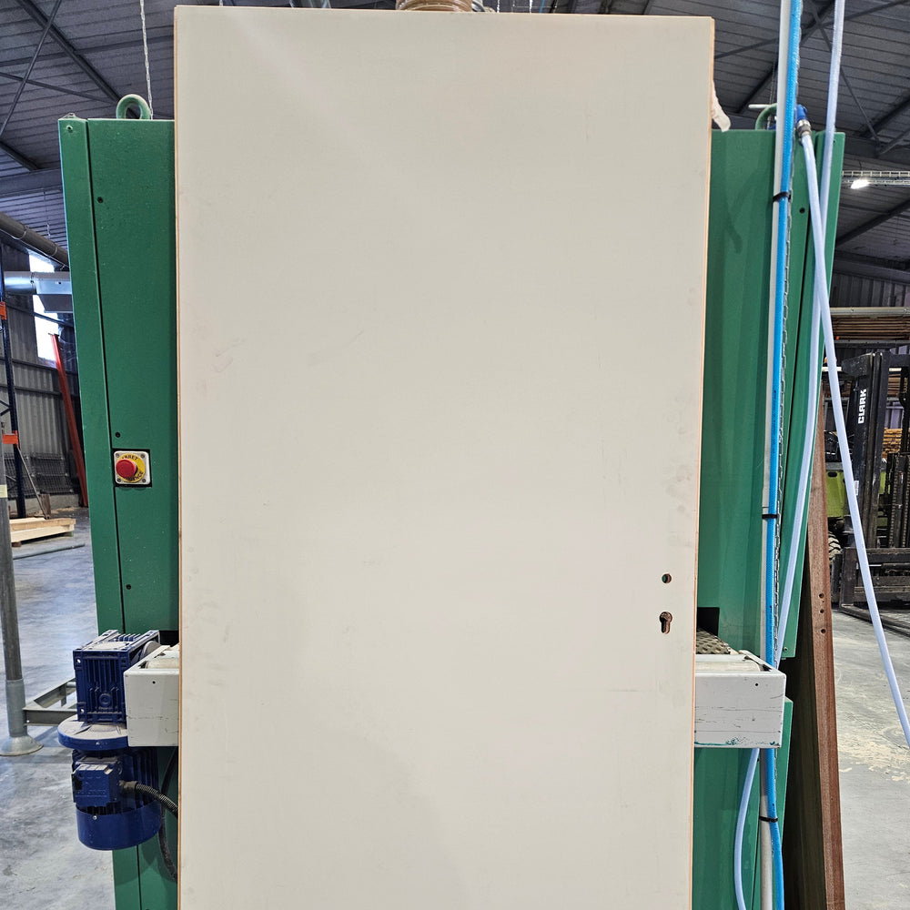 Porte  blanc bois massif - 40 x 930 - L=2m