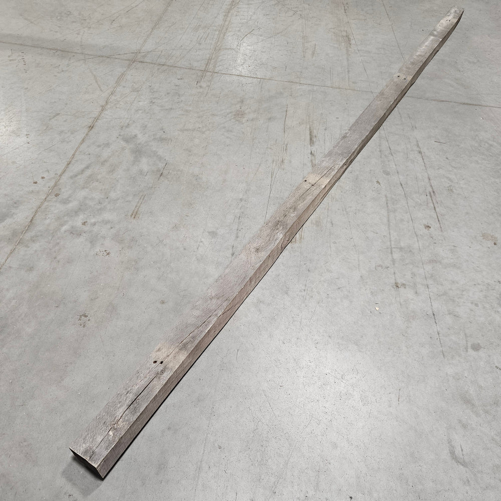 Chevron hêtre bois massif - 55 x 75 - L=3m (brut de sciage)