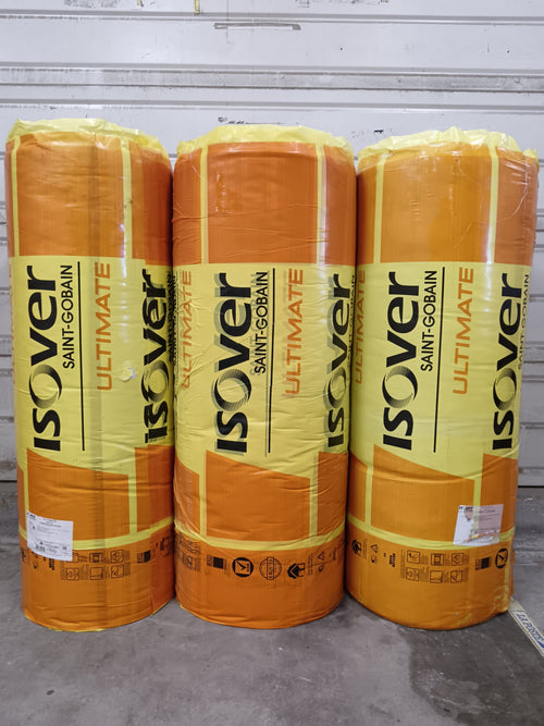 Rouleau laine minérale  - 14000 x 1200 x 50 mm - Isover U SEA PROTECT ROLL 24 G220