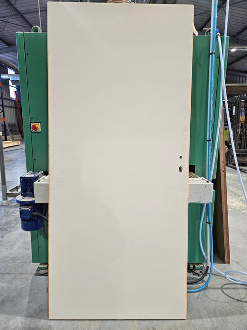 Porte  blanc bois massif - 40 x 930 - L=2m