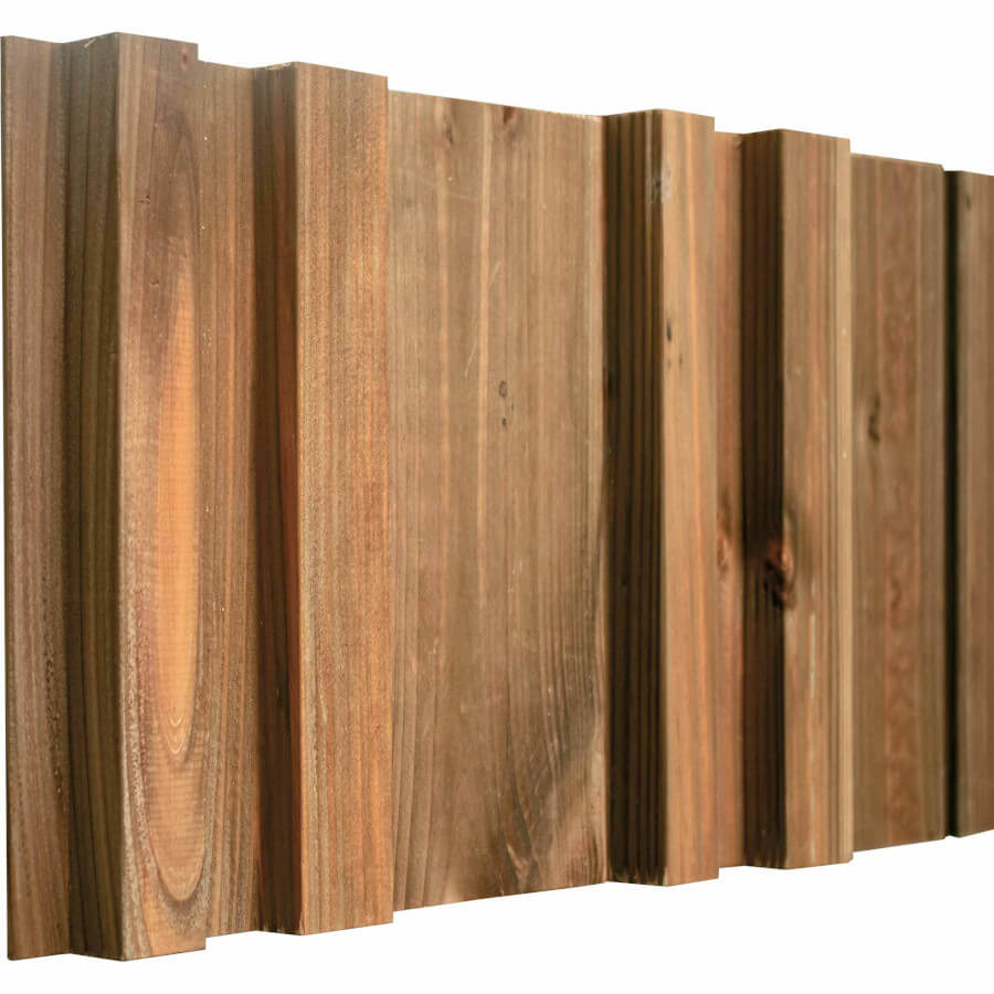 Bardage douglas - 21x132 - L=3,2m (profil Melodik rainure centrale)