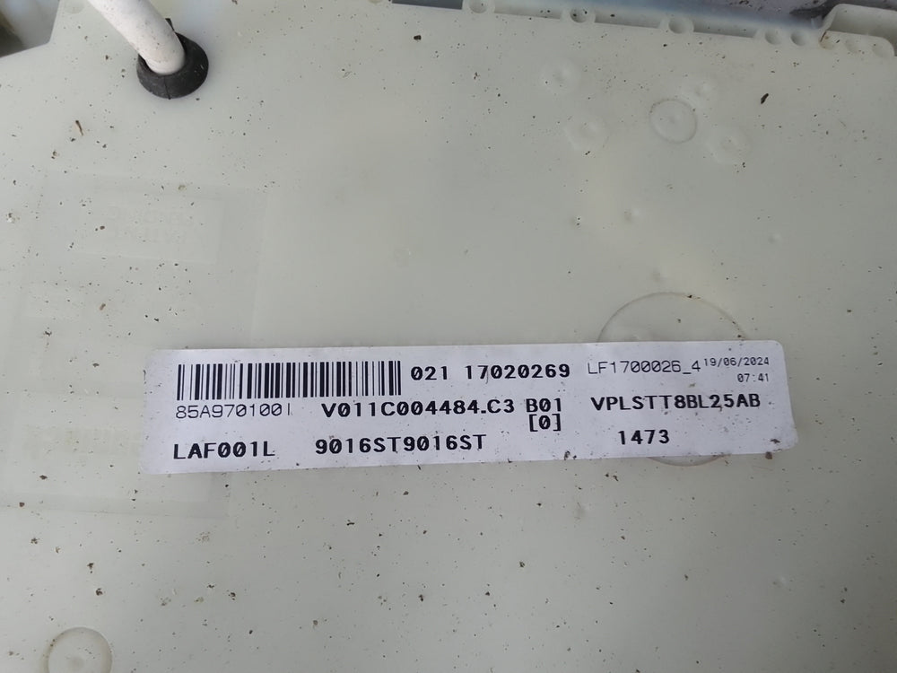 Fenêtre PVC blanc 9016 satine classe 1 - 550 x 1500 mm - Bouvet Thermience droite VRI