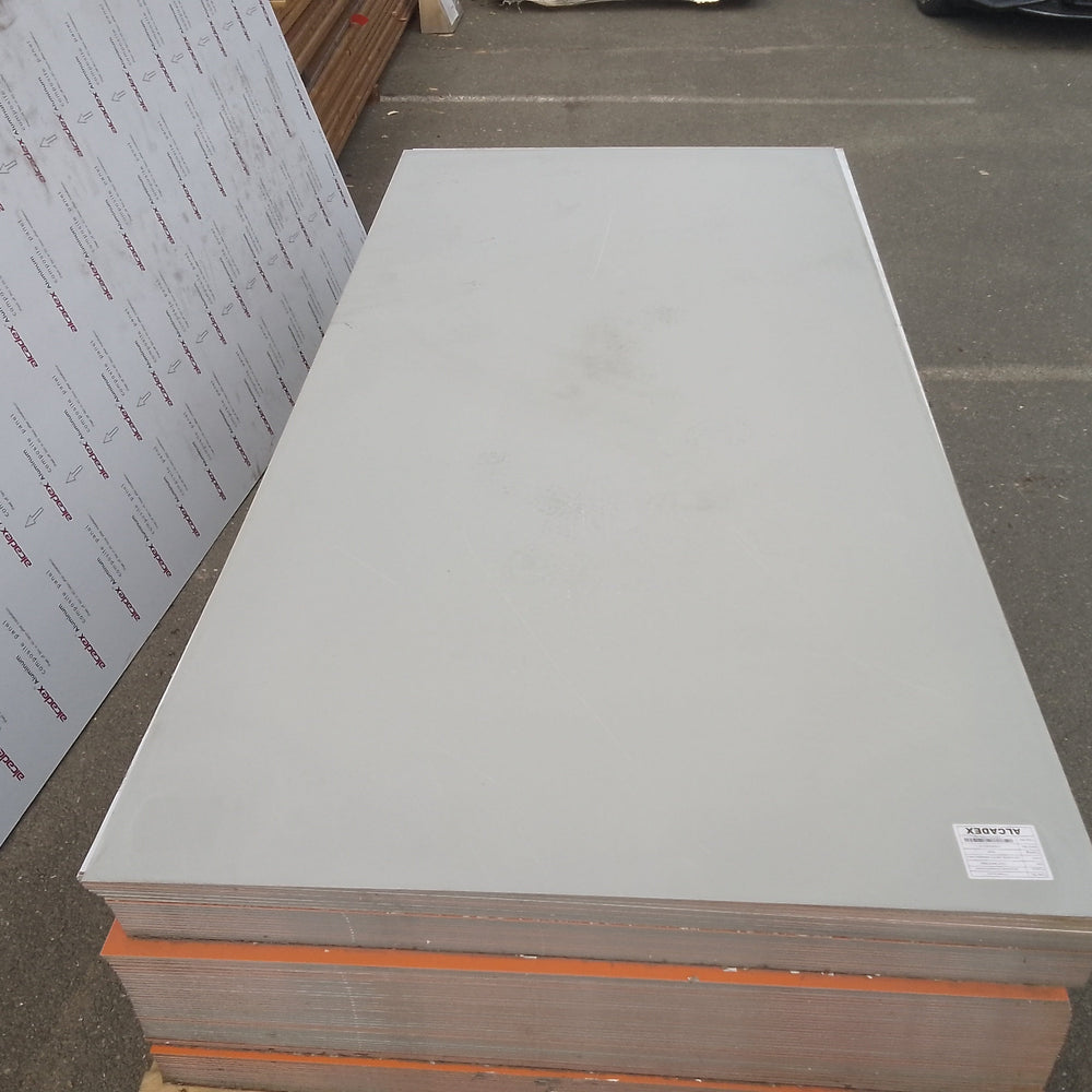 Panneau composite aluminium orange - 2440 x 1220 x 3 mm - Alcadex