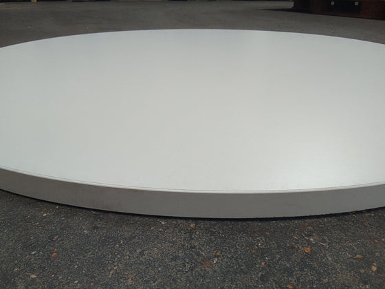 Plan de travail aggloméré gris - Diamètre 1200 mm table ronde