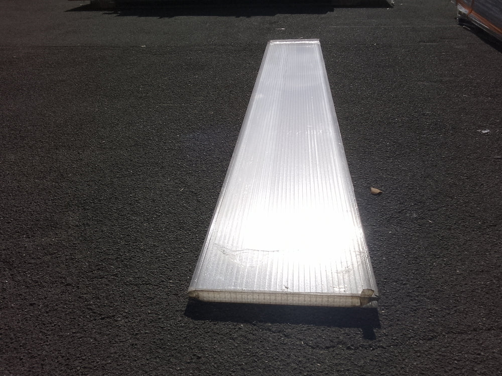 Plaque alvéolaire polycarbonate translucide - 3500 x 525 x 40 mm - Lexan Sheet