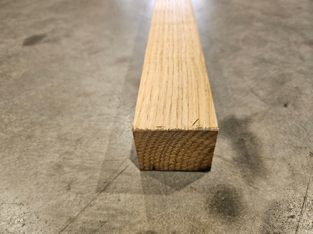 Chevron chêne / chataîgner bois massif - 45 x 70 - L=2.4m (raboté 4 faces)