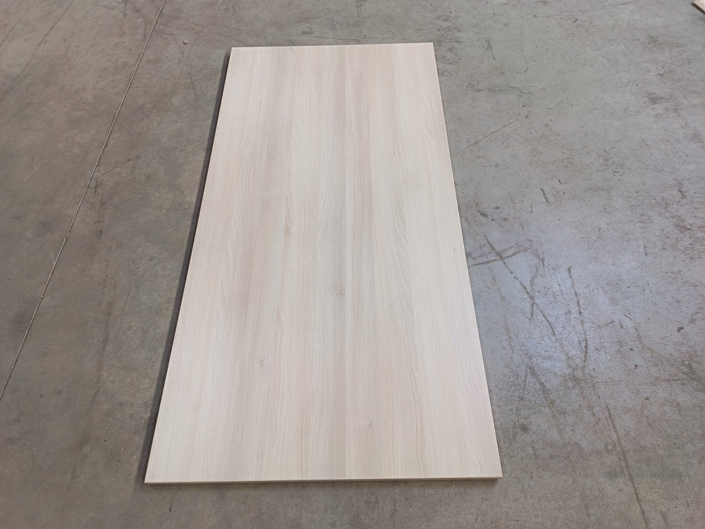 Plan de travail aggloméré Chêne blanc - 1600 x 800 x 25 mm