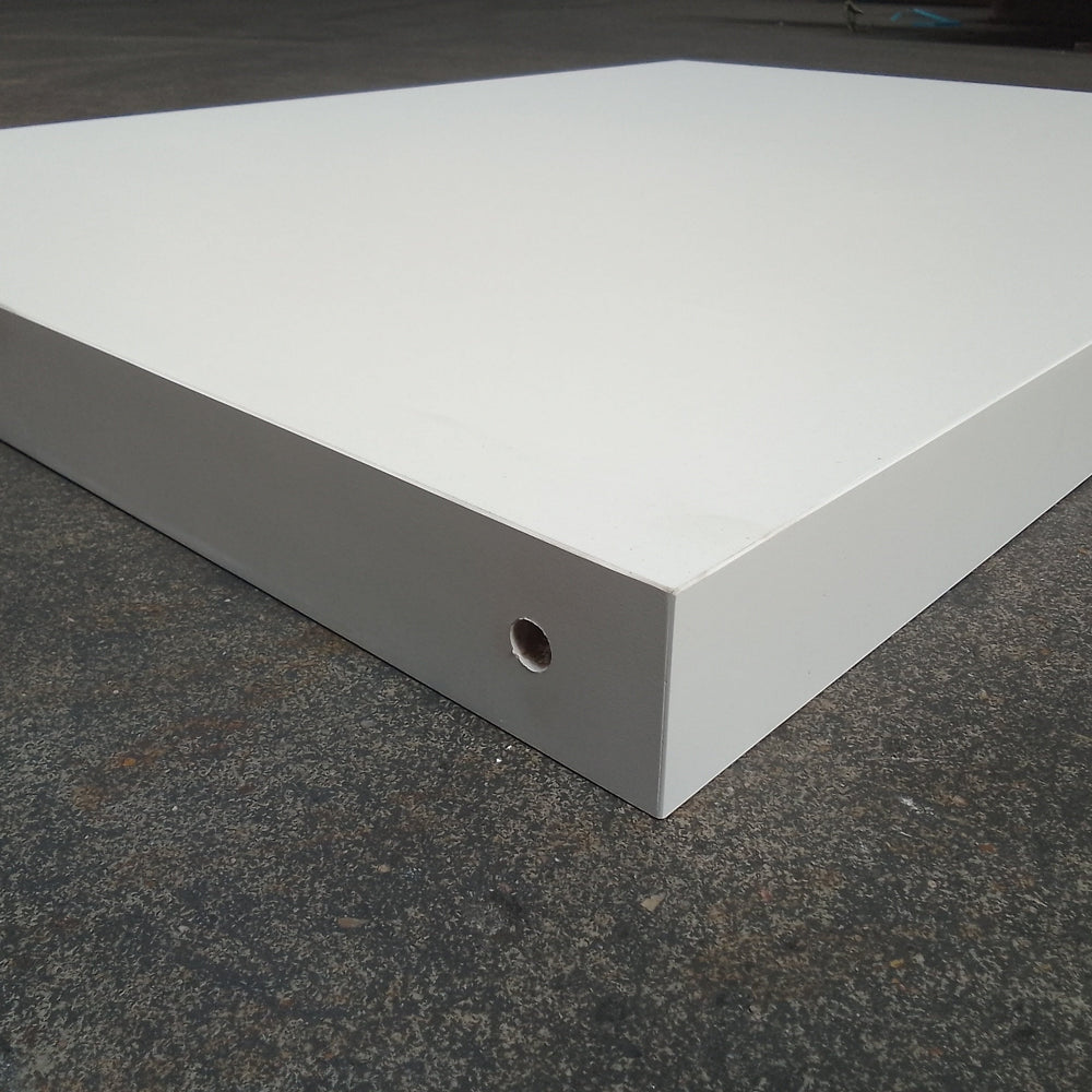 Tablette aggloméré blanc - 960 x 725 x 60 mm