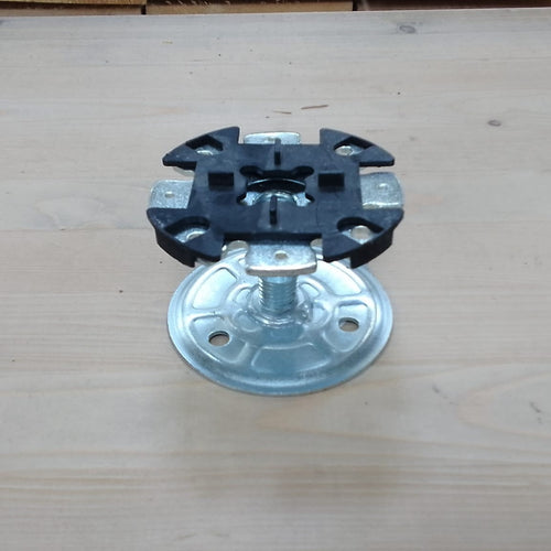 Vérin faux plancher acier