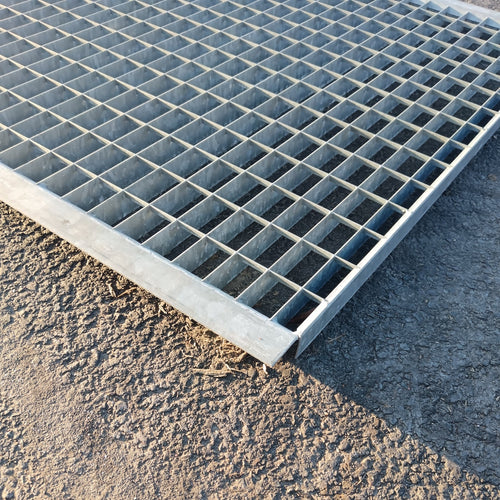 Caillebotis  acier galvanisé - 1295 x 985 x 37 mm