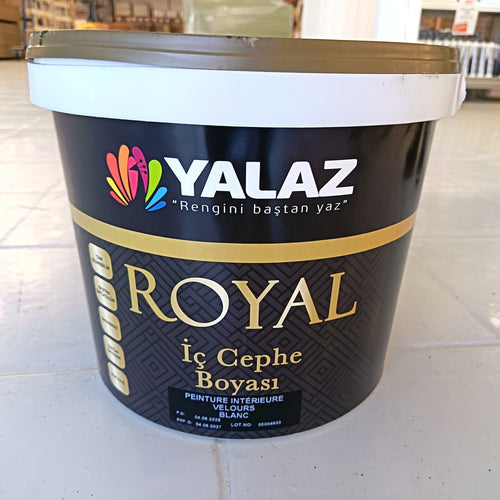 Peinture Yalaz intérieure velours blanc 15 L