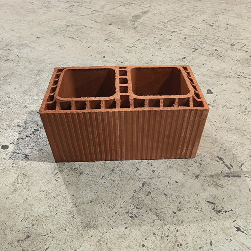 Boisseau terre cuite (BL double conduit)