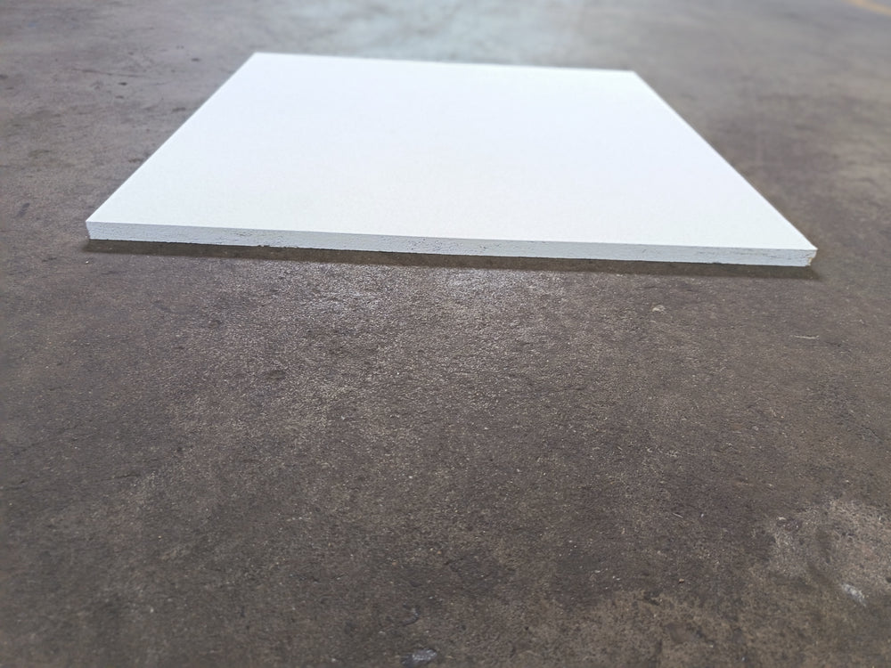 Faux-plafond laine de verre blanc - Ep=15mm - 600x600