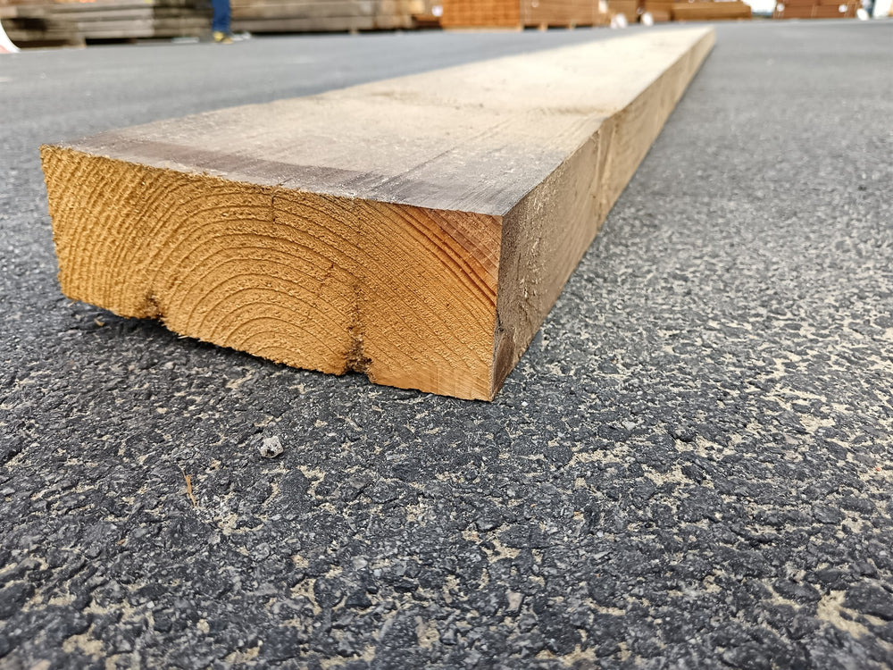 Poutre resineux bois massif - 70 x 190 - L=4m (brut de sciage)
