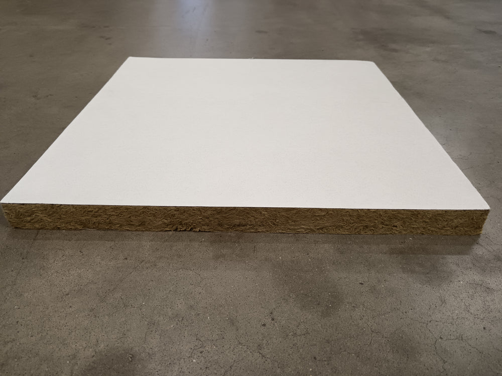 Faux-plafond laine minérale blanc - 600 x 600 x 40 mm