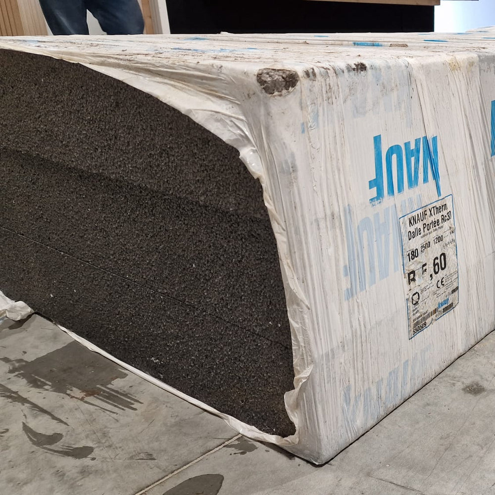 Panneau polystyrène expansé (PSE) gris - 2500 x 1200 x 180 mm Xtherm