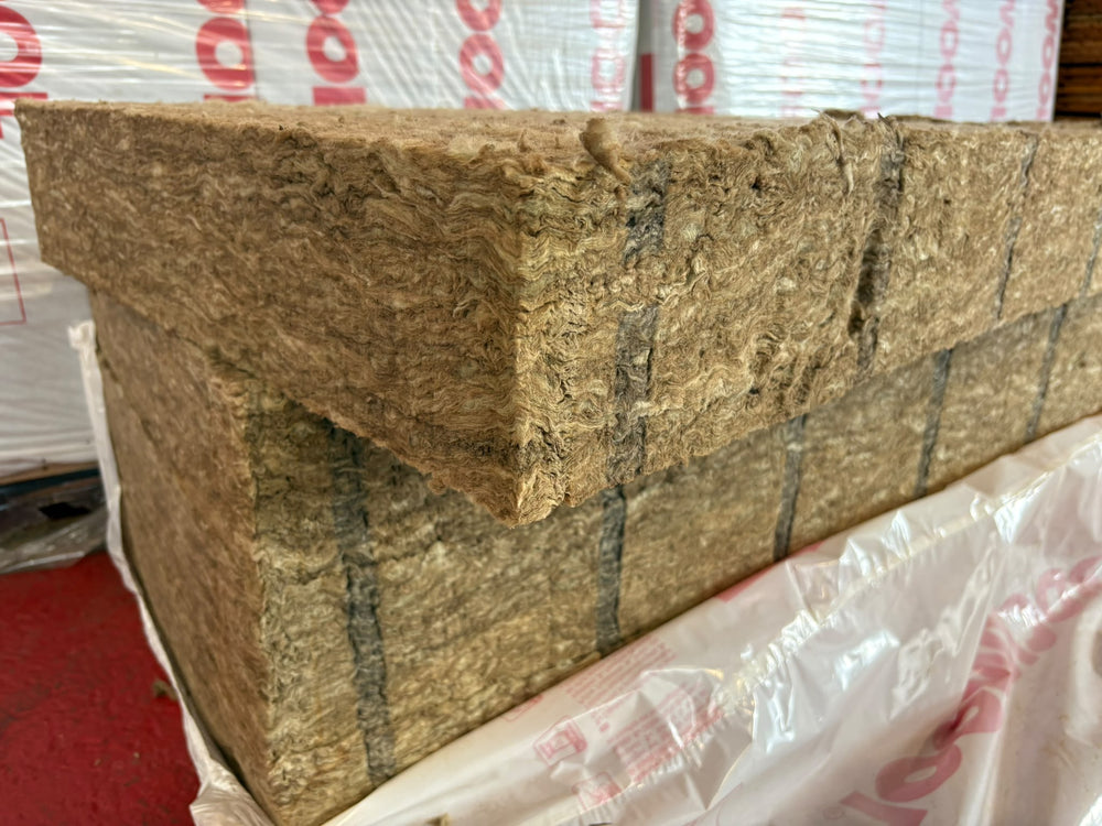 Panneau laine de roche - Rockwool MB Rock - R=3.5 - Ep=120mm - 1350 x 565