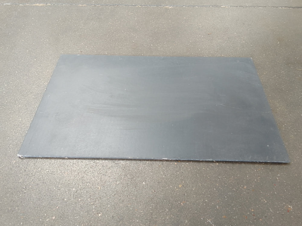 Ardoise synthétique coloris bleu - 400 x 240 mm (lisse à bords droits)
