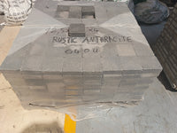 Pavé béton Anthracite Rustic - 125 x 125 x 40 mm — vue 5