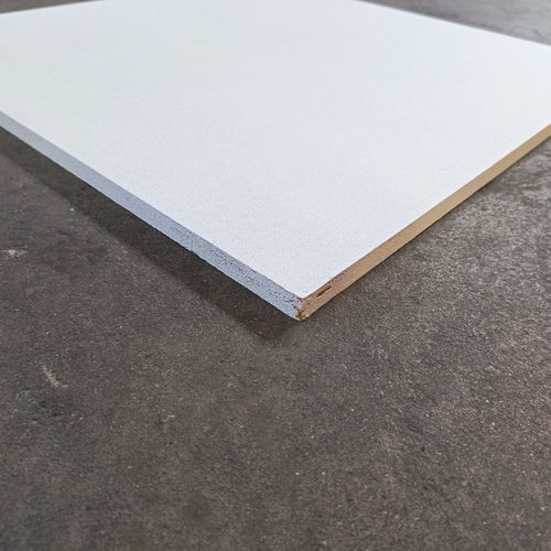 Faux-plafond laine de verre blanc - Ep=15mm - 600x600