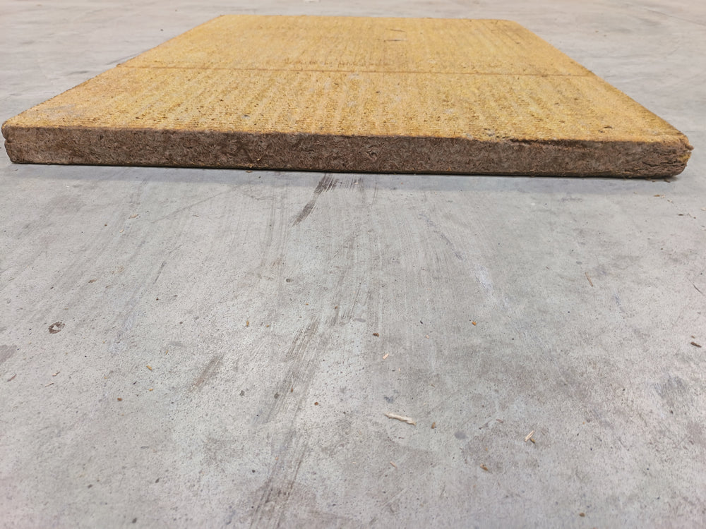 Panneau laine de roche marron R 1.5 - 1200 x 1000 mm - Ep=60mm - ROCKWOOL (Rockfacade)