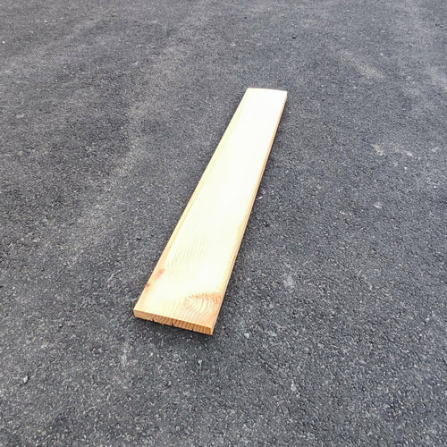 Planche essences diverses bois massif - 26 x 140 - L=0.9m (raboté 4 faces)