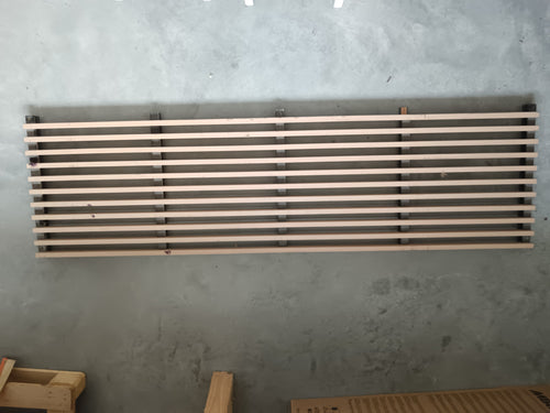 Habillage mural bois  - 2130 x 600 x 40 mm