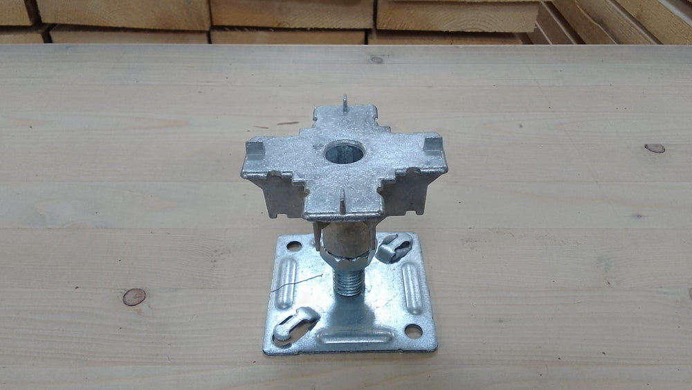 Vérin faux plancher acier