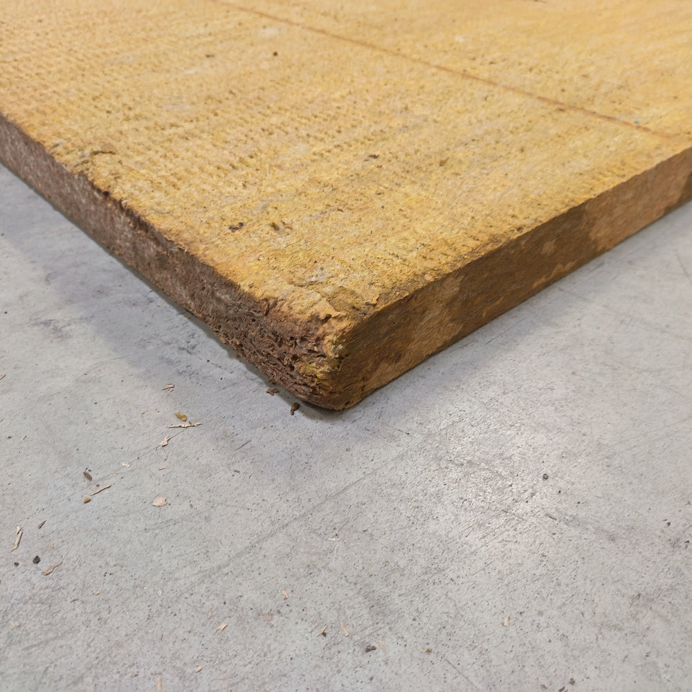 Panneau laine de roche marron R 1.5 - 1200 x 1000 mm - Ep=60mm - ROCKWOOL (Rockfacade)