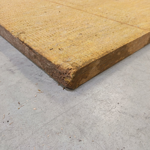 Panneau laine de roche marron R 1.5 - 1200 x 1000 mm - Ep=60mm - ROCKWOOL (Rockfacade)