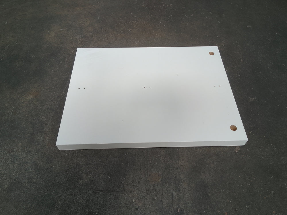 Tablette aggloméré blanc - 960 x 725 x 60 mm