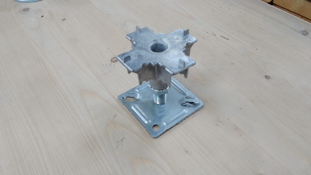 Vérin faux plancher acier