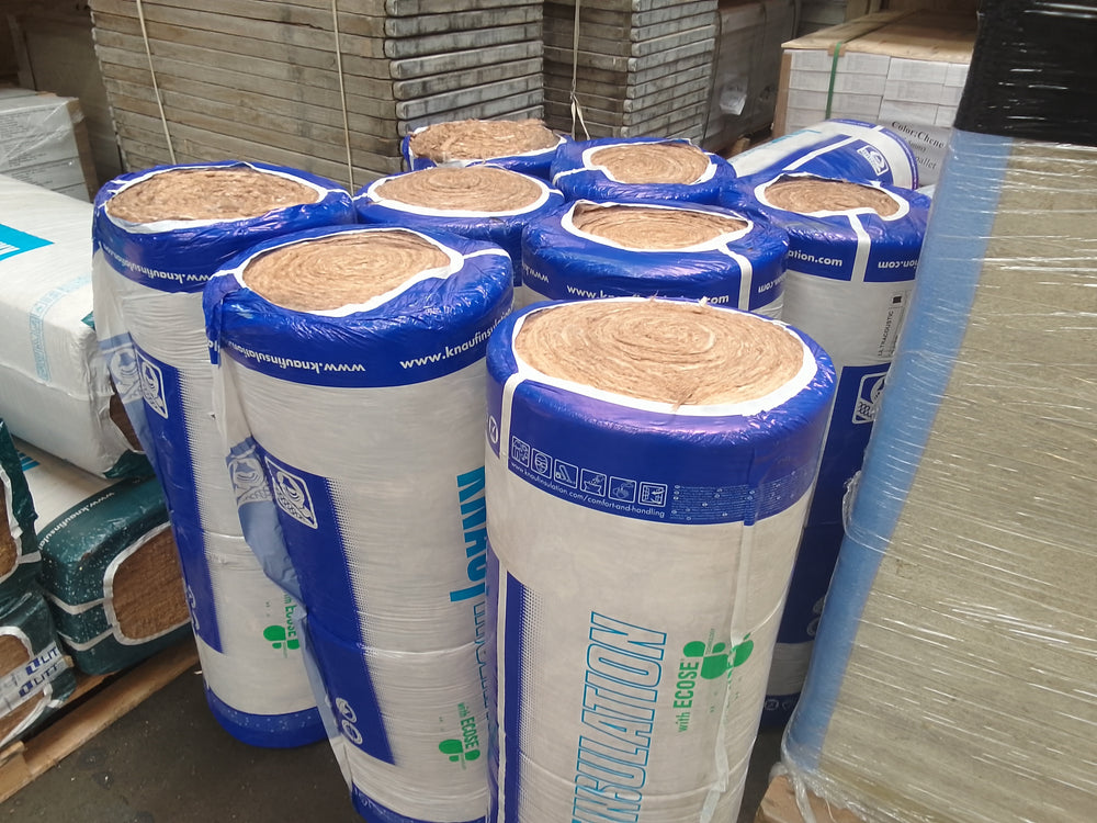 Rouleau laine de verre Ultracoustic - Knauf . - R=1.6 - Ep=60mm - 6000 x 600