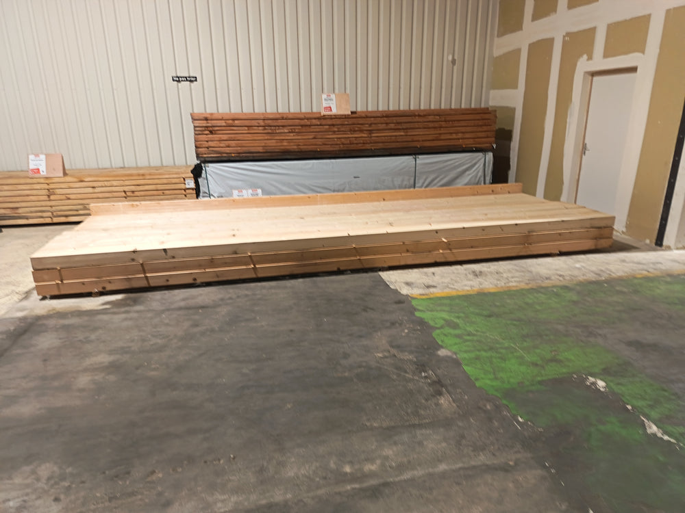 Poutre epicéa contrecollé - 240 x 120 - L=6m