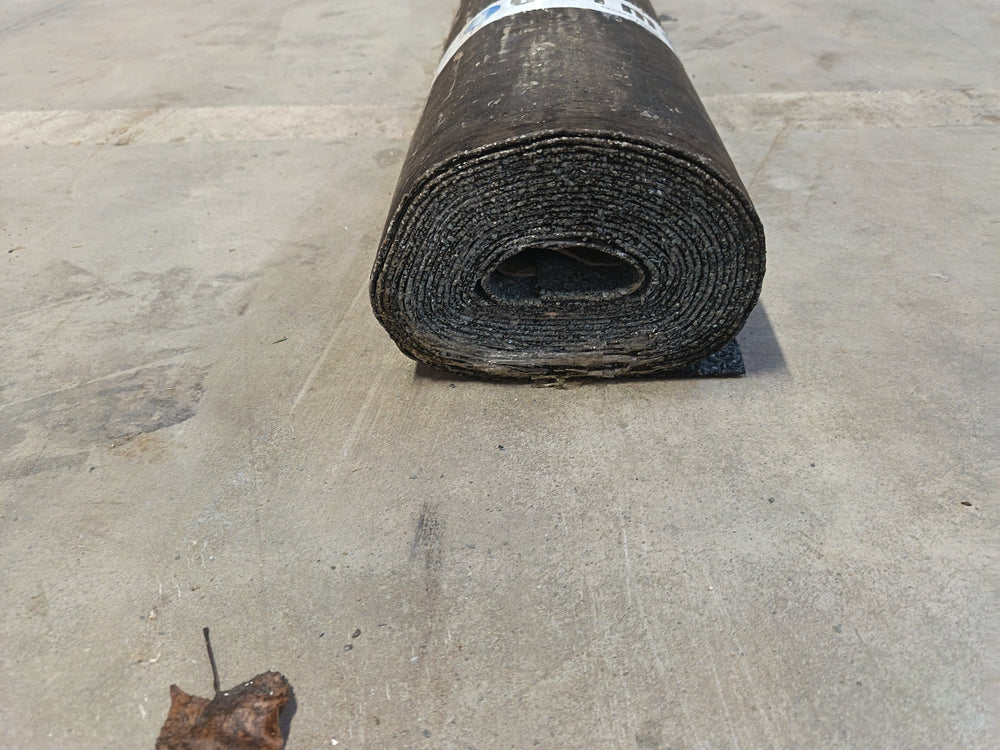 Membrane étanchéité noir - 6000 x 1000 mm - Ep=3mm (Elastophen Flam 24 AR)