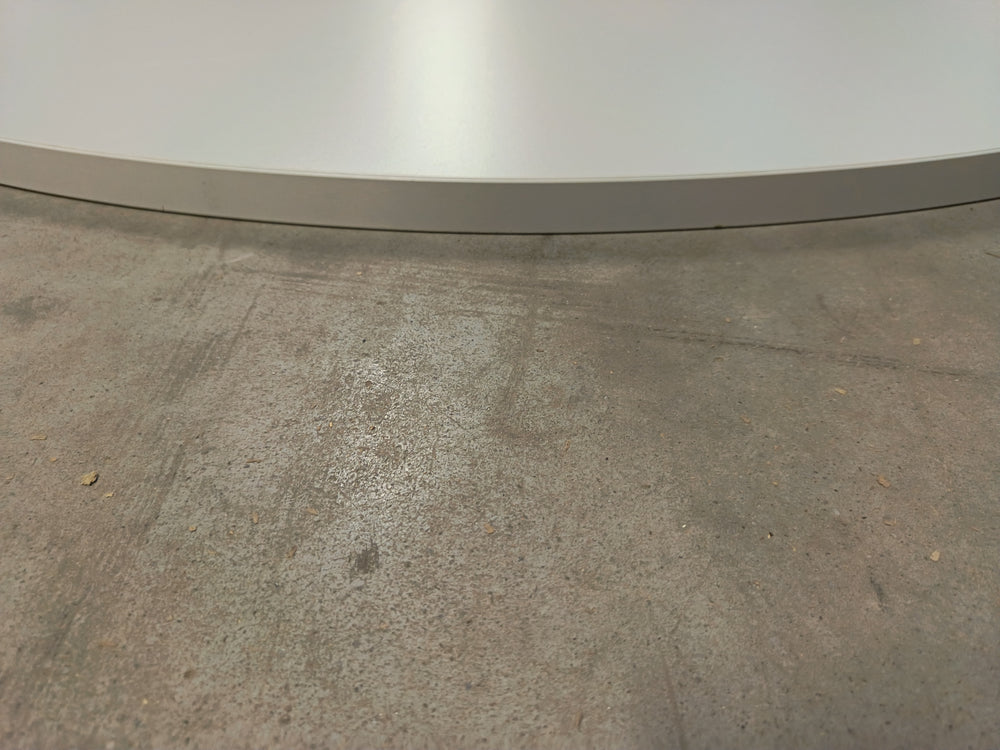 Plan de travail gris clair - 1600 x 700 x 28 mm (1/2 rond)