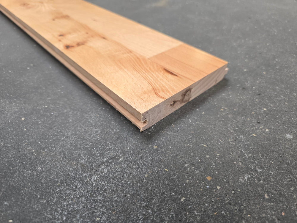 Parquet hêtre brut - Lvar x 130 x 22 mm - Junckers