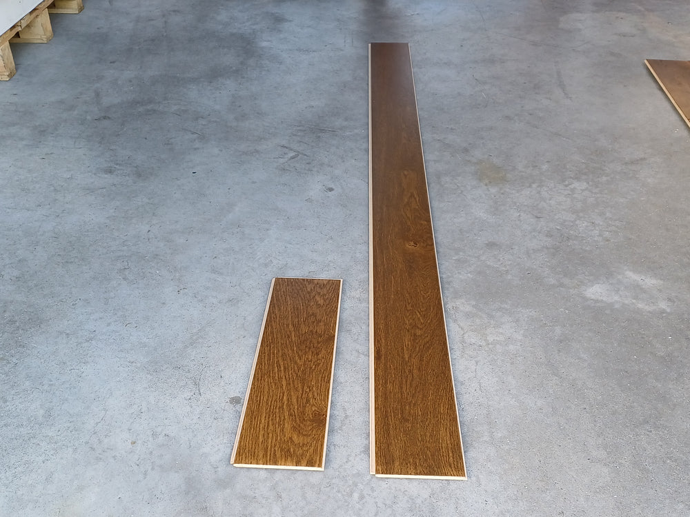 Parquet Contrecollé Diva 139x495-1992 Clic HDF 14mm Chene Zenitude Fauve Clair (4 chanfreins)