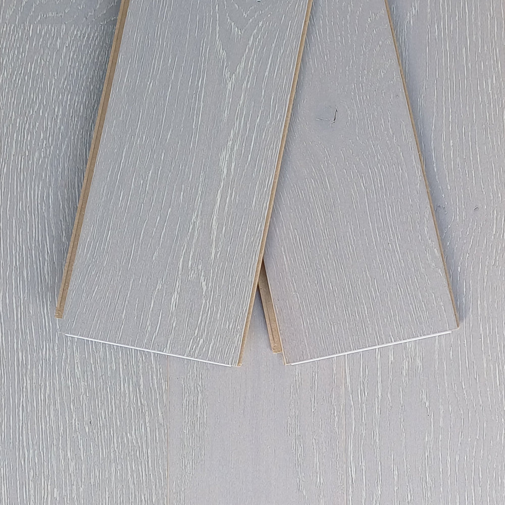 Parquet Contrecollé Maestro 139x1210 Unifit HDF 13mm Chene Galet PEFC (2 chanfreins) ref 97269-8