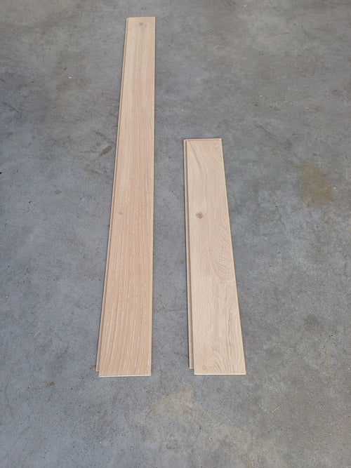 Parquet Contrecollé Diva 90x385-1180 Clic HDF 12mm Chene Zenitude Huilé Tufeau (4 chanfreins)